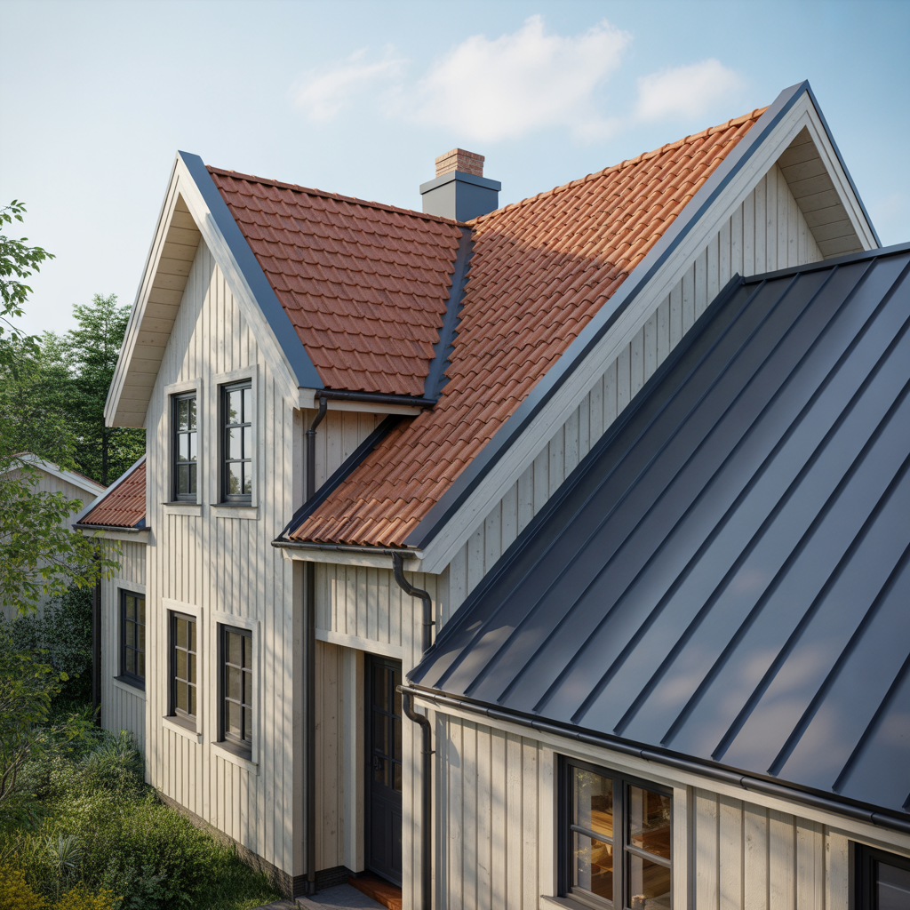 9.Kombinera olika takmaterial tips och inspiration