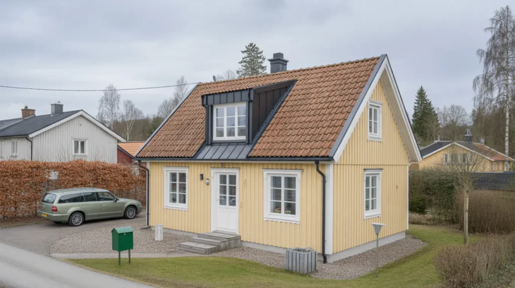 installation av takf nster och nytt underbeslag p villa i brog rden alings s