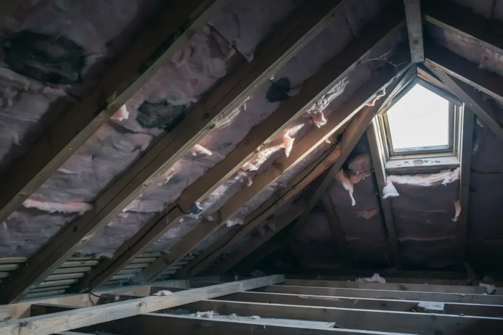 uppt ck kondens p vinden i tid tecken p att takets isolering och ventilation beh ver ses ver