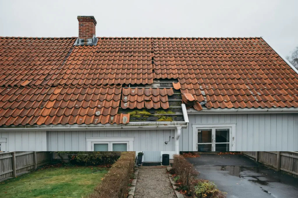 laga trasiga takpannor i tid s undviker du fuktskador och dyra f ljdproblem